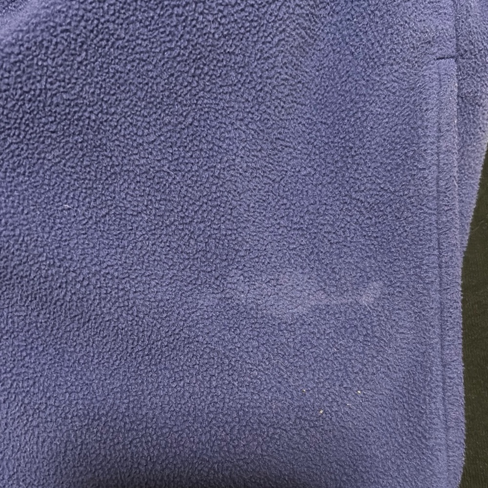 Patagonia Synchilla Kids Cozy Blue Fleece Jacket Vest Size Medium - Picture 4 of 7